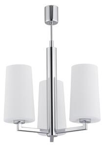 Argon 1224 - Lustr na tyči CAMELOT 3xE27/15W/230V lesklý chrom