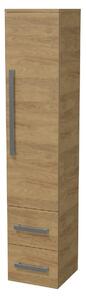 Koupelnová skříňka vysoká SAT Cube Way 32,5x162,5x33 cm dub Hickory CUBE3CHV35DH