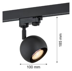 Argon 4379 - Bodové svítidlo do lištového systému MURI 1xGU10/5W/230V černá