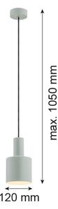 Argon 4217 - Lustr na lanku SINES 1xE27/15W/230V pr. 12 cm zelená