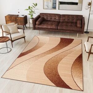Makro Abra Moderní kusový koberec CHEAP K857A světle béžový Rozměr: 160x230 cm