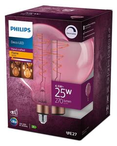 LED Stmívatelná žárovka Philips DECO G200 E27/4,5W/230V 1800K