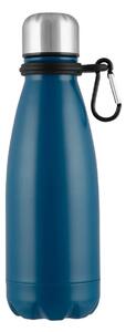 Altom Nerezová láhev na vodu s karabinkou 350 ml, námořnická modrá