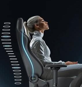 DXRACER Herní židle Martian černá, látková