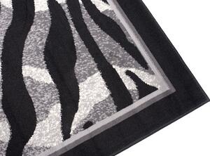 Makro Abra Kusový koberec CHEAP 6601C černý krémový Rozměr: 130x190 cm