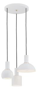 Argon 1468 - Lustr na lanku SINES 3xE27/15W/230V bílá