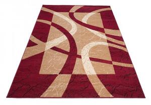 Makro Abra Kusový koberec CHEAP 3707A červený Rozměr: 160x230 cm