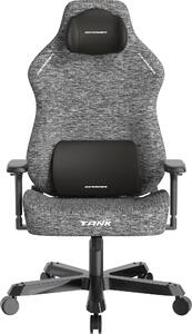 Herní židle DXRacer TANK šedá, látková