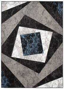 Makro Abra Moderní kusový koberec CHEAP K855E černý Rozměr: 130x190 cm