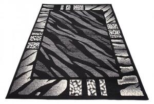 Makro Abra Kusový koberec CHEAP J313B černý Rozměr: 120x170 cm