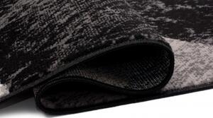 Makro Abra Moderní kusový koberec CHEAP K855E černý Rozměr: 80x150 cm
