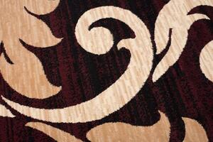 Makro Abra Kusový koberec CHEAP 2715B černý hnědý béžový Rozměr: 200x300 cm