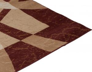 Makro Abra Kusový koberec CHEAP 3707A Hnědý Rozměr: 130x190 cm