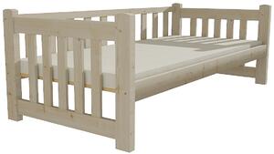 Dětská postel DP 035 XL (Barva dřeva: surové dřevo, Rozměr: 120 x 200 cm)