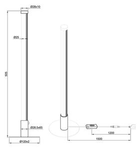 Reality - LED Stmívatelná stolní lampa SMARAGD LED/6W/230V 3000-6000K Wi-Fi