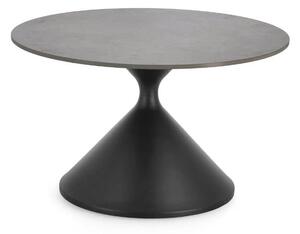 Konferenční stolek Loona ⌀70 cm černý