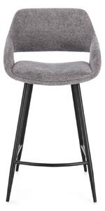 Barová židle Fiora šedá