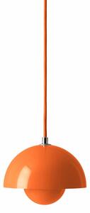 Závěsná svítidlo &Tradition, Flowerpot VP10, stmívatelné, Oranžová, Obývací pokoj, Kov, Design