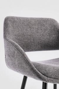 Barová židle Fiora šedá