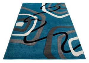 Makro Abra Kusový koberec SUMATRA 3465A modrý Rozměr: 60x100 cm
