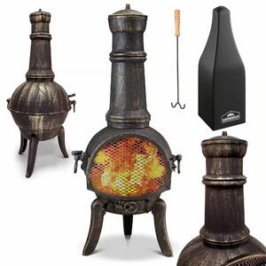 Deuba Ohnisko Chiminea 112x44 cm