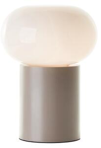 Brilliant 99003/20 Stolní lampa DAENY taupe & opálové sklo