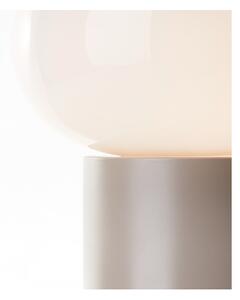 Brilliant 99003/20 Stolní lampa DAENY taupe & opálové sklo