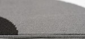 Makro Abra Moderní kusový koberec CHEAP T966A tmavě šedý Rozměr: 160x220 cm