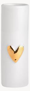 Malé porcelánové vázy Heart, 2 ks