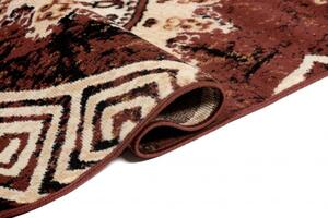 Makro Abra Kusový koberec CHEAP K870A hnědý Rozměr: 100x150 cm
