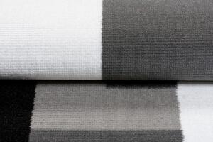 Makro Abra Moderní kusový koberec CHEAP T968A tmavě šedý Rozměr: 80x150 cm