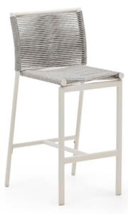 Zahradní barová židle ilupa 65 cm bílá