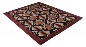 Makro Abra Kusový koberec CHEAP K873A hnědý černý Rozměr: 120x170 cm