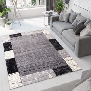Makro Abra Kusový koberec CHEAP K872A tmavě šedý Rozměr: 130x190 cm