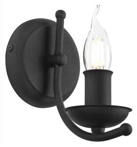 Nástěnná lampa LUCY 1xE14/60W/230V černá