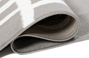 Makro Abra Moderní kusový koberec CHEAP T967A šedý bílý Rozměr: 120x170 cm