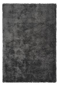 Kusový koberec Lalee Ligne Cloud 500 anthracite - 80 x 150 cm
