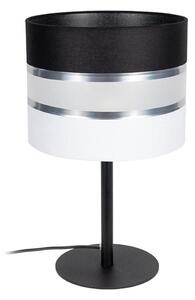Stolní lampa CORAL 1xE27/60W/230V černá/bílá