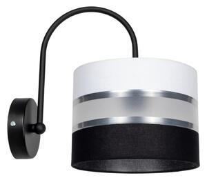 Nástěnné svítidlo CORAL 1xE27/60W/230V černá/bílá