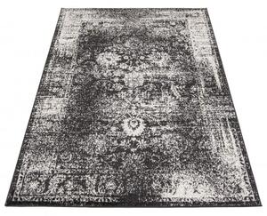 Makro Abra Kusový koberec ALESTA H183A antracitový Rozměr: 140x200 cm