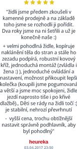 Zdravotní ergonomická kancelářská židle MERCURY FISH BONES PDH ČERNÝ PLAST, ČERNÁ – ohebné lamely v opěráku