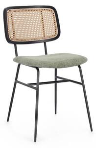 Jídelní židle Gladys hnědo-zelená