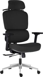 Mercury Ergonomická kancelářská židle DAKOTA BLACK, černá