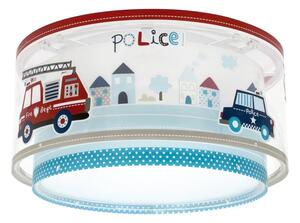 Dalber 60616 - Dětské stropní svítidlo POLICE 2xE27/60W/230V