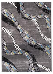 Makro Abra Kusový koberec JAWA H094A šedý Rozměr: 80x150 cm