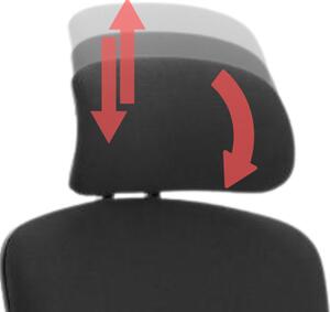 Mercury Ergonomická kancelářská židle DAKOTA BLACK, černá