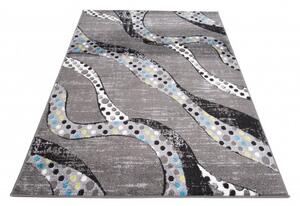 Makro Abra Kusový koberec JAWA H094A šedý Rozměr: 120x170 cm