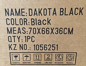 Mercury Ergonomická kancelářská židle DAKOTA BLACK, černá