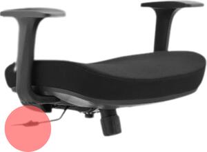Mercury Ergonomická kancelářská židle DAKOTA BLACK, černá