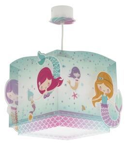 Dalber 63442 - Dětský lustr MERMAIDS 1xE27/60W/230V